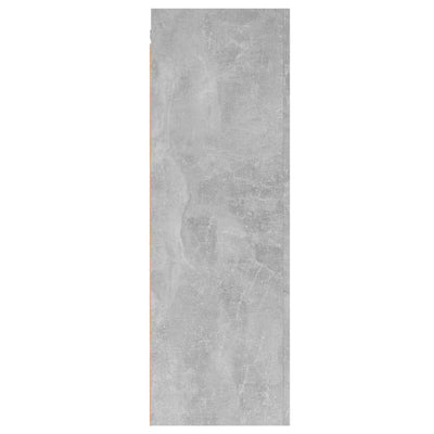 TV-tasot 2 kpl betoninharmaa 30,5x30x90 cm tekninen puu