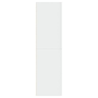 TV-tasot 2 kpl valkoinen 30,5x30x110 cm tekninen puu