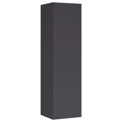 TV-taso harmaa 30,5x30x110 cm tekninen puu