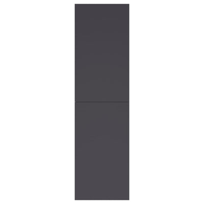 TV-tasot 2 kpl harmaa 30,5x30x110 cm tekninen puu