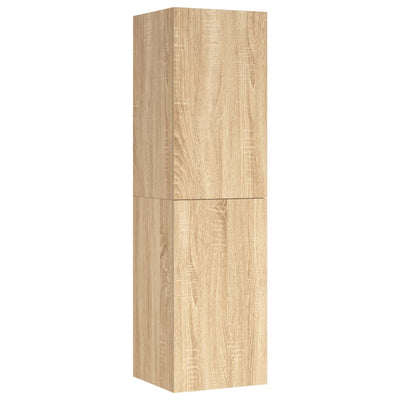 TV-taso Sonoma-tammi 30,5x30x110 cm tekninen puu