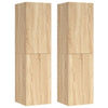 TV-tasot 2 kpl Sonoma-tammi 30,5x30x110 cm tekninen puu