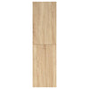 TV-tasot 2 kpl Sonoma-tammi 30,5x30x110 cm tekninen puu