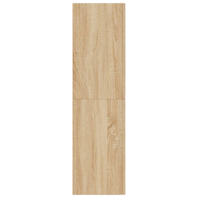 TV-tasot 2 kpl Sonoma-tammi 30,5x30x110 cm tekninen puu