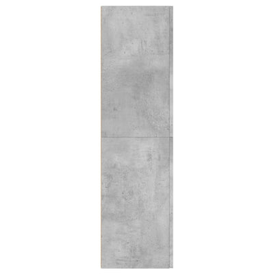 TV-taso betoninharmaa 30,5x30x110 cm tekninen puu