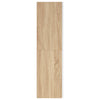 TV-tasot 2 kpl valkoinen/Sonoma 30,5x30x110 cm tekninen puu