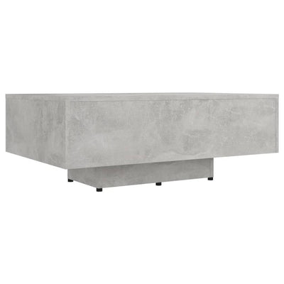 Sohvapöytä betoninharmaa 85x55x31 cm tekninen puu