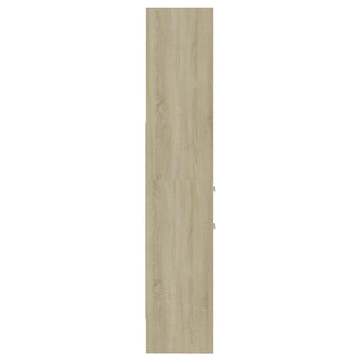 Kirjahylly Sonoma-tammi 40x35x180 cm tekninen puu