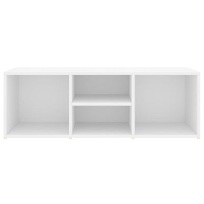 Kenkien säilytyspenkki valkoinen 105x35x35 cm lastulevy