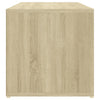 Kenkien säilytyspenkki Sonoma-tammi 105x35x35 cm tekninen puu