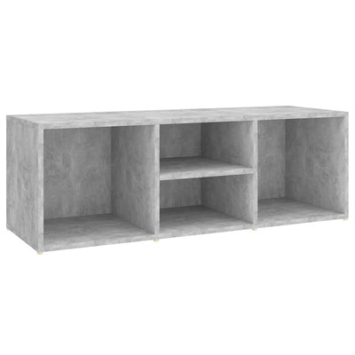 Kenkien säilytyspenkki betoninharmaa 105x35x35 cm lastulevy