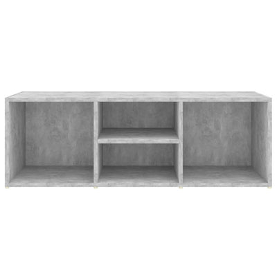 Kenkien säilytyspenkki betoninharmaa 105x35x35 cm lastulevy