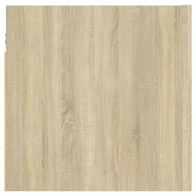 Seinäkiinnitettävät TV-tasot 2 kpl Sonoma-tammi 30,5x30x30 cm