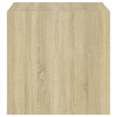 Seinäkaapit 4 kpl Sonoma-tammi 37x37x37 cm tekninen puu