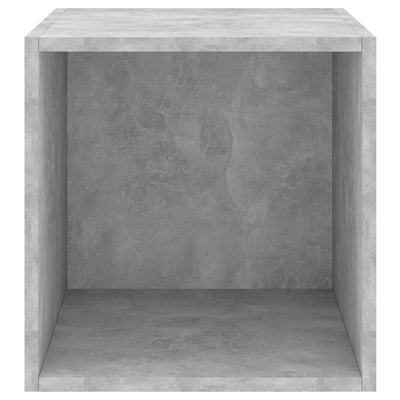 Seinäkaapit 2 kpl betoninharmaa 37x37x37 cm tekninen puu