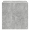 Seinäkaapit 2 kpl betoninharmaa 37x37x37 cm tekninen puu