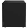 TV-tasot 4 kpl musta 37x35x37 cm tekninen puu