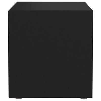 TV-tasot 4 kpl musta 37x35x37 cm tekninen puu