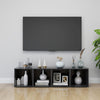 TV-tasot 2 kpl harmaa 37x35x37 cm tekninen puu