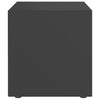 TV-tasot 4 kpl harmaa 37x35x37 cm tekninen puu