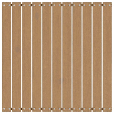 Puutarharahi 70x70x30 cm hunajanruskea täysi mänty