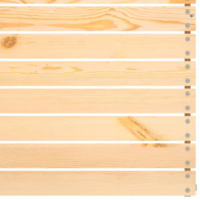 2-istuttava Puutarhasohva tyynyillä täysi mänty