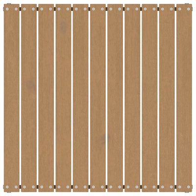 Hunajanruskea puutarhasohvasarja Dumitriea (2osainen tyynyillä mänty)