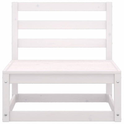 Valkoinen puutarhasohvasarja Lioara (2-osainen tyynyillä mänty)