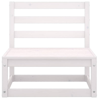 Valkoinen puutarhasohvasarja Lioara (3-osainen tyynyillä mänty)