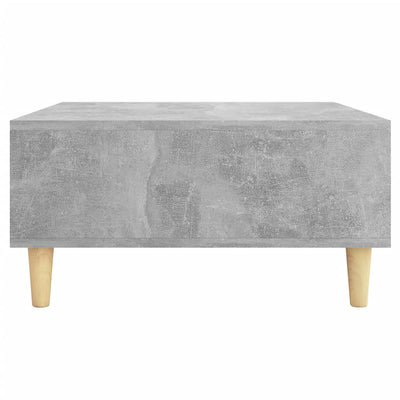 Sohvapöytä betoninharmaa 60x60x30 cm tekninen puu