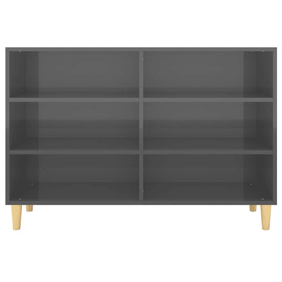 Harmaa senkki Odile 103,5x35x70cm (puinen)