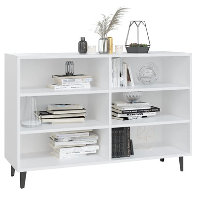 Valkoinen senkki Costenistu 103,5x35x70cm (puinen)