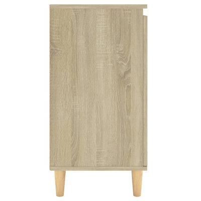 Senkki täyspuujalat Sonoma-tammi 60x35x70cm lastulevy