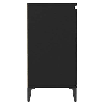 Senkki musta 60x35x70 cm tekninen puu