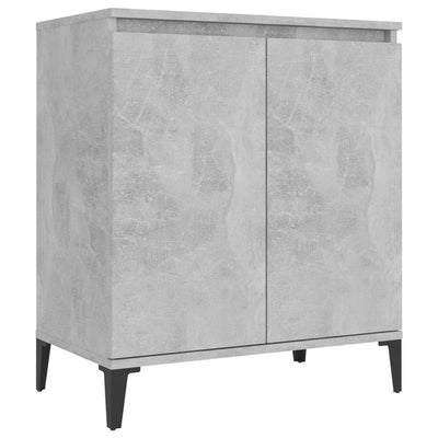Senkki betoninharmaa 60x35x70 cm tekninen puu