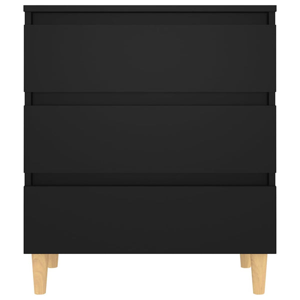 Senkki musta 60x35x69 cm lastulevy