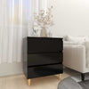 Senkki musta 60x35x69 cm lastulevy