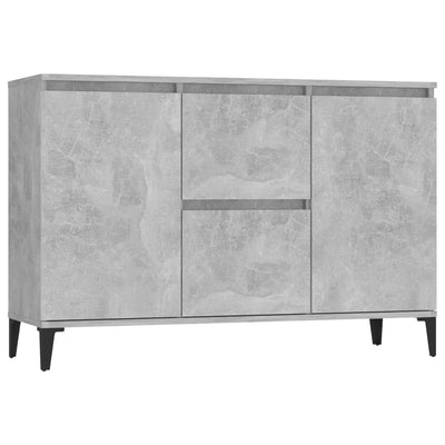 Senkki betoninharmaa 104x35x70 cm tekninen puu