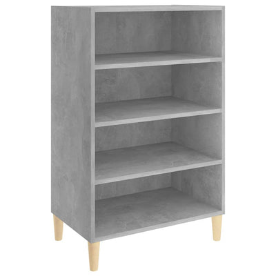 Senkki betoninharmaa 57x35x90 cm tekninen puu