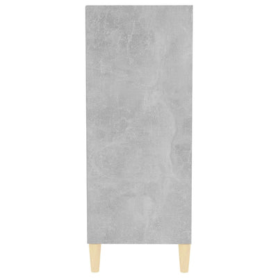 Senkki betoninharmaa 57x35x90 cm tekninen puu