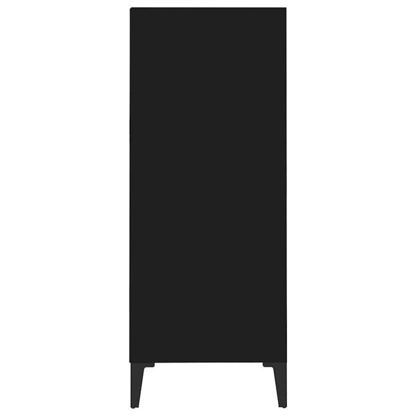 Senkki musta 57x35x90 cm tekninen puu