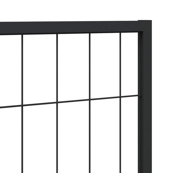 Koiranhäkki musta 300x100x70 cm teräs