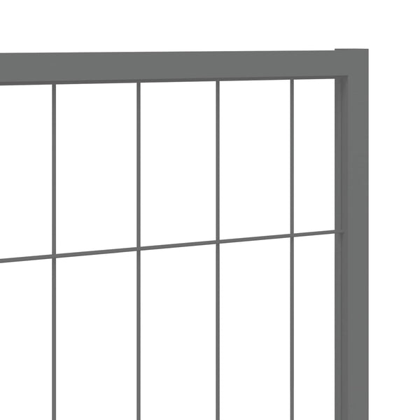 Koiranhäkki hopea 300x100x70 cm teräs