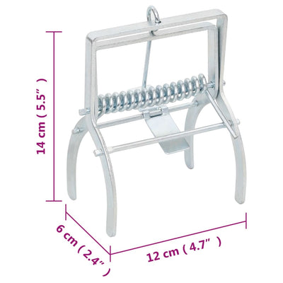 Hopea myyräansat Gornelia (4 kpl galvanoitu teräs)