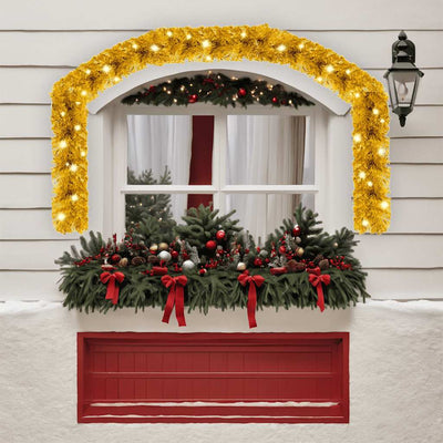 Kulta jouluköynnös led-valoilla Altamirano 10 m