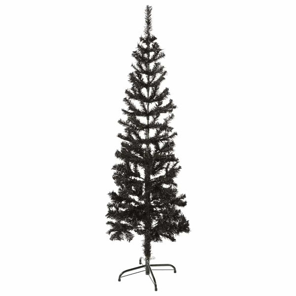 Musta ohut joulukuusi Etvin 150cm