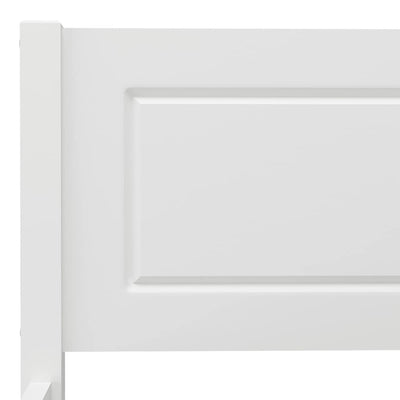 Valkoinen sängynrunko Cristabela 160x200cm (mänty)