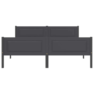 Harmaa sängynrunko Cristabela 160x200cm (mänty)