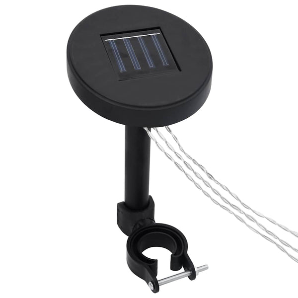 Viininpunainen huvimaja led-valonauhoilla Gardita 3x3 m