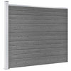 Aitapaneelisarja WPC 872x146 cm harmaa
